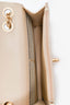 Pre-Loved Chanel™ Beige Lambskin Leather 'All Slide' Wallet on Chain