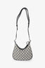 Gucci Blue Canvas/Leather GG 'Attache' Small Bag with Strap