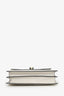 Bvlgari Cream Leather Medium Serpenti Forever Chain Bag