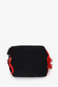 Christian Louboutin x Rossy de Palma Black/Red Flamenco Embroidered Tote Bag