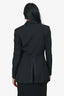 Moschino Cheap and Chic Black Double Breasted Blazer Size 6