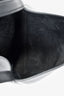 The Row Black Grained Leather 'N/S Park' Medium Tote Bag
