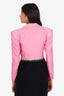 Rotate Birger Christensen Pink Embellished Cropped Blazer Jacket Size 4
