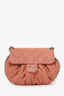 Pre-Loved Chanel™ 2011-12 Coral Leather Bubble Shoulder Bag