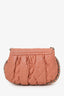 Pre-Loved Chanel™ 2011-12 Coral Leather Bubble Shoulder Bag