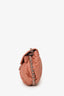 Pre-Loved Chanel™ 2011-12 Coral Leather Bubble Shoulder Bag
