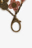 Louis Vuitton Gold-Tone/Pink Keychain