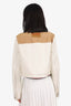 Marni Brown/Cream Buttoned Jacket Size 44