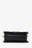 Pre-Loved Chanel™ 2022+ Black Quilted Lambskin Small Boy Bag