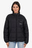 Supreme Black Puffer Jacket Size M