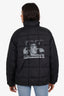 Supreme Black Puffer Jacket Size M