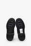 Valentino Black V Logo Signature Combat Boots Size 38.5