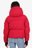 Moncler Grenoble Hot Pink Down 'Airy' Jacket Size 1