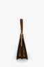 Celine 2017 Brown Leather Medium Clasp Bag