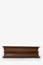 Celine 2017 Brown Leather Medium Clasp Bag