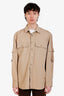 Burberry Tan Crawford Button Down Shirt Size XXL Mens