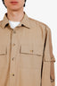 Burberry Tan Crawford Button Down Shirt Size XXL Mens