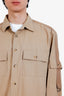 Burberry Tan Crawford Button Down Shirt Size XXL Mens