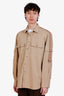 Burberry Tan Crawford Button Down Shirt Size XXL Mens
