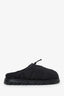 Prada Black Nylon Quilted Slipper Mule Size 38