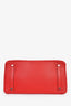Hermès 2011 Red Clemence Leather Birkin 35