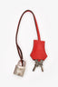 Hermès 2011 Red Clemence Leather Birkin 35