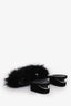 Alexander Wang Black Feather Mules Size 39