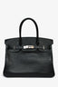 Hermès 2015 Black Epsom Birkin 30
