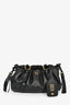 Miu Miu Black Leather Mini Joie Nappa Shoulder Bag