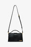 Jacquemus Black Leather Le Grand Bambino Top Handle with Strap