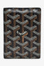 Goyard Black Goyardine Leather Saint-Marc Card Wallet