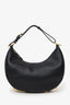 Fendi Black Leather 'Fendigraphy' Small Shoulder Bag
