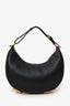 Fendi Black Leather 'Fendigraphy' Small Shoulder Bag