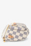 Louis Vuitton Damier Azur Mini Bum Bag With Chain
