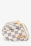 Louis Vuitton Damier Azur Mini Bum Bag With Chain