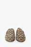 Gucci Brown Monogram Canvas Princetown Slip On Mules Size 37.5