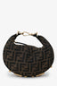 Fendi Monogram FF Jacquard Mini 'Fendigraphy' Bag With Strap