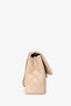 Pre-Loved Chanel™ Beige Calfskin Leather Airline XXL Single Flap Bag