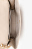 Pre-Loved Chanel™ Beige Calfskin Leather Airline XXL Single Flap Bag