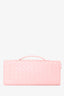 Bottega Veneta Pink Leather 'Andiamo' Clutch