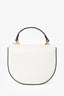 Gucci White Leather 'Horsebit 1955' Mini Crossbody Bag