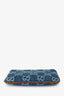 Gucci Blue/Brown Denim/Leather Trim GG Coin Pouch