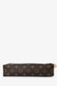 Louis Vuitton Monogram Coated Canvas Trio Toilet Pouch