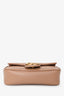 Gucci Brown Leather GG Marmont Super Mini Crossbody Bag