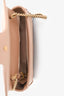 Gucci Brown Leather GG Marmont Super Mini Crossbody Bag