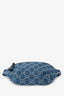 Gucci Blue Denim GG Web Belt Bag