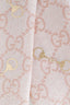 Gucci Pink Silk Monogram Twilly
