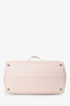 Pre-Loved Chanel™ 2015/16 Pink Leather Quilted 'Feather Weight' Bowling Bag