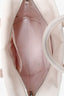 Pre-Loved Chanel™ 2015/16 Pink Leather Quilted 'Feather Weight' Bowling Bag