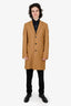 Paul Smith Camel Wool Coat Size M Mens